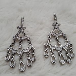 Natori Chandelier Earrings with Swarovski Crystal'